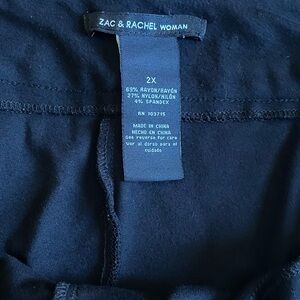 Zac & Rachel woman pants 2X